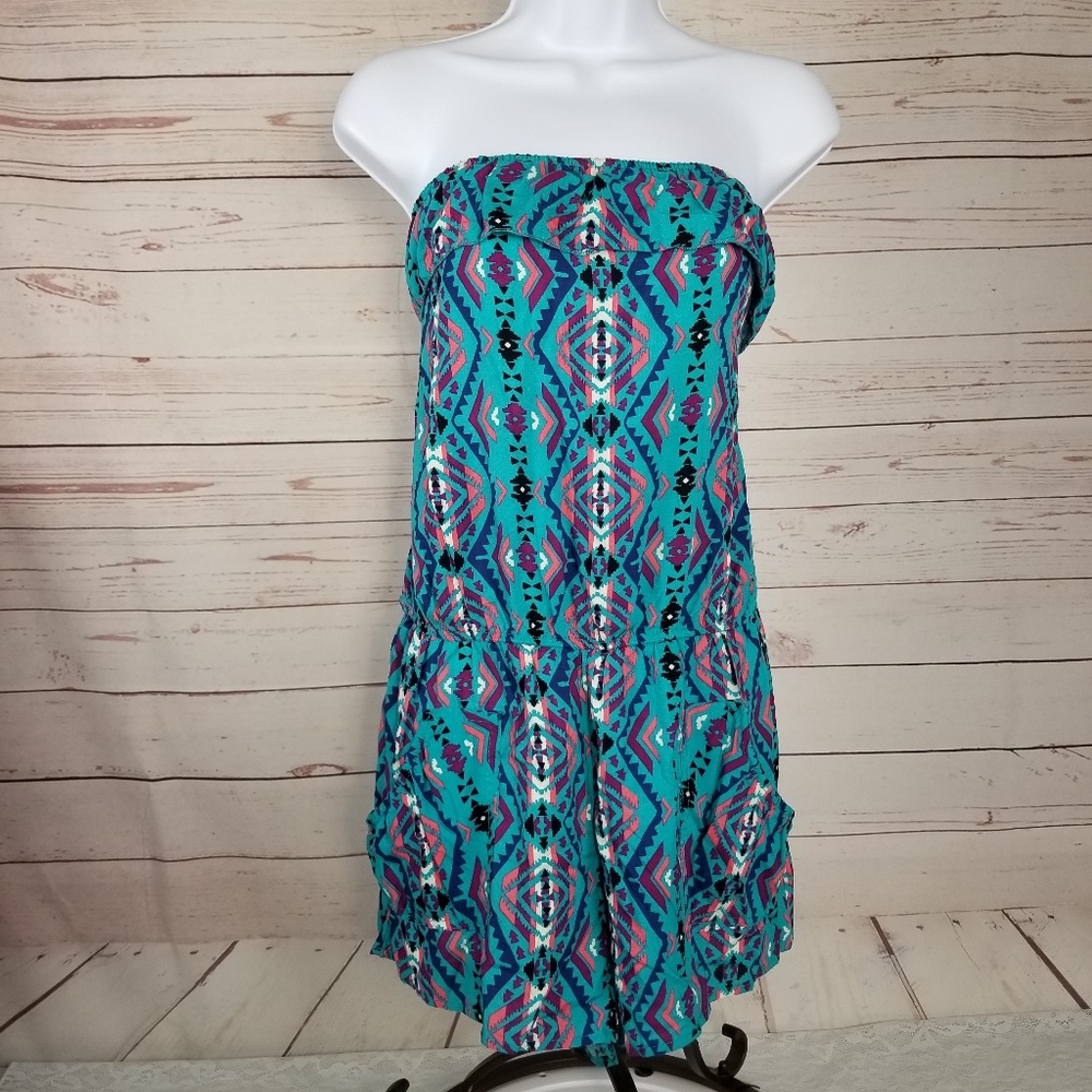 NWT L8teR Women's L Halter Sleeveless Romper